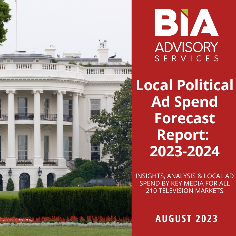 Local Market Political Ad Spend Report 2023-2024 – BIA Online Store