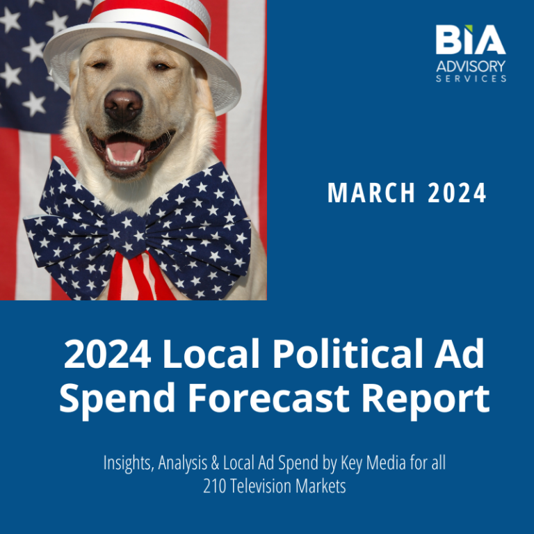 2024 Local Political Ad Spend Forecast Report BIA Online Store