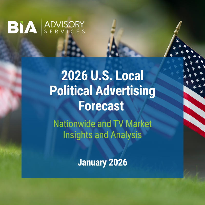 2026 Local Political Ad Spend Forecast Report